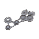 Microsoft Xbox One, One X, Controller Action Button Internal Conductive Rubber Grey OEM (5pcs)