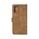 Rixus Bookcase For Samsung Galaxy S24 Ultra 5G Light Brown