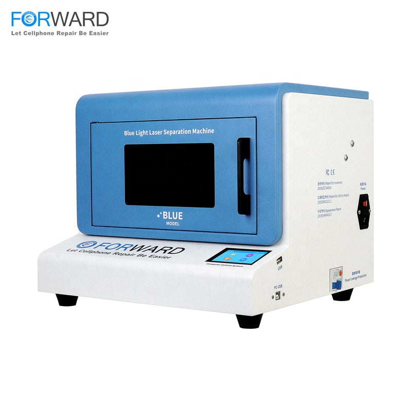 Forward Blue Light Laser Separation Machine With High Flow Air Purifier