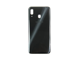 Samsung Galaxy A30 A305F Back Cover Without Lens Black OEM