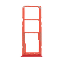 Samsung Galaxy A10 A105F Sim Card Holder Red OEM