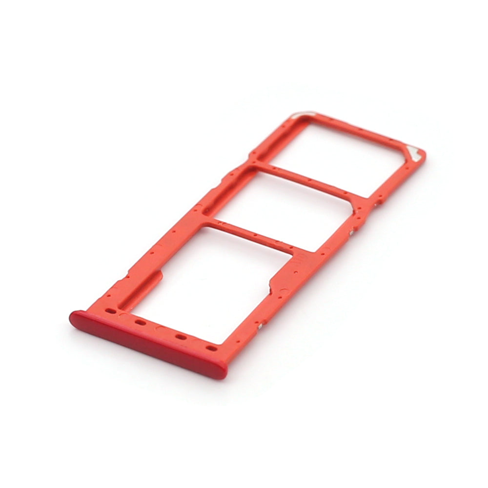 Samsung Galaxy A10 A105F Sim Card Holder Red OEM