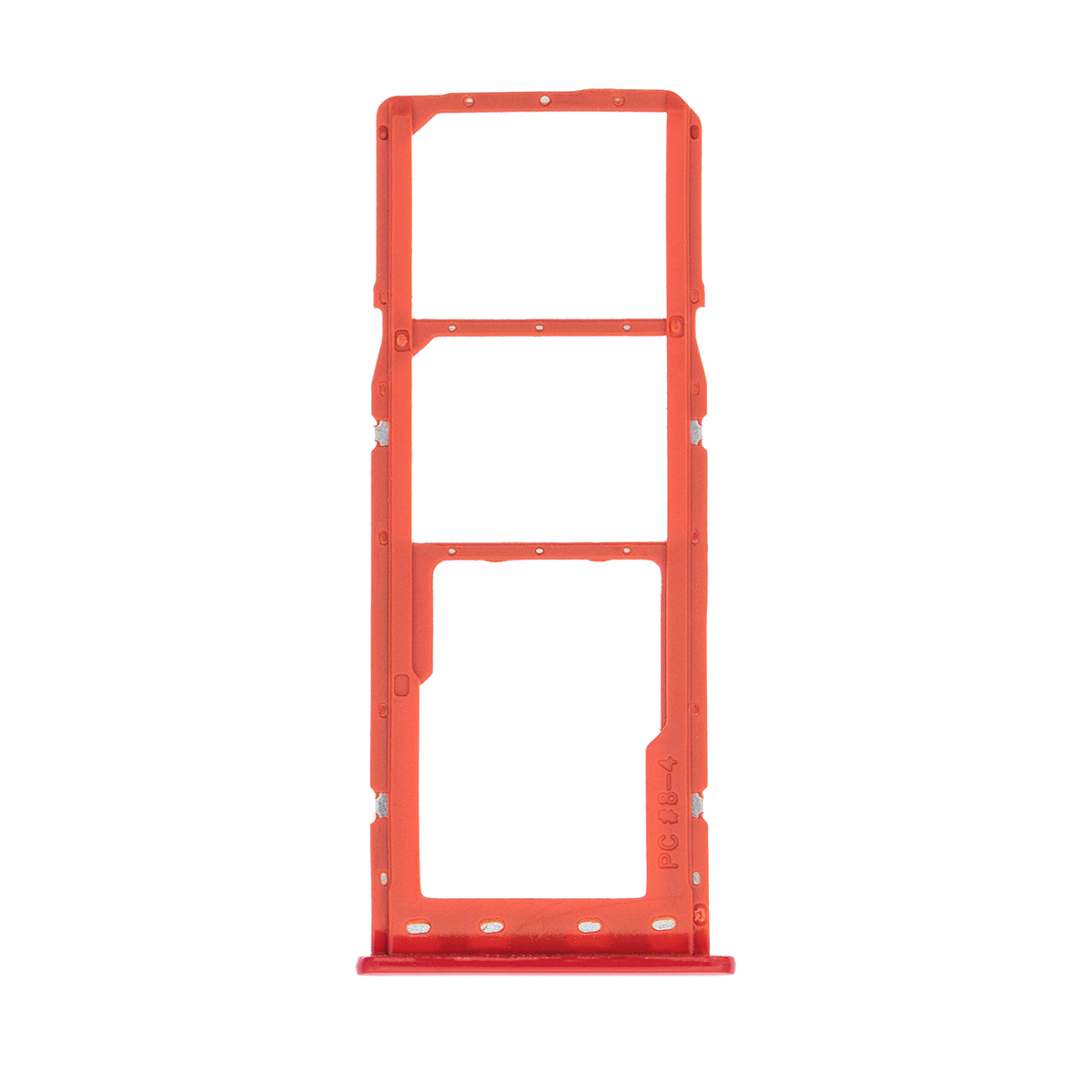 Samsung Galaxy A10 A105F Sim Card Holder Red OEM