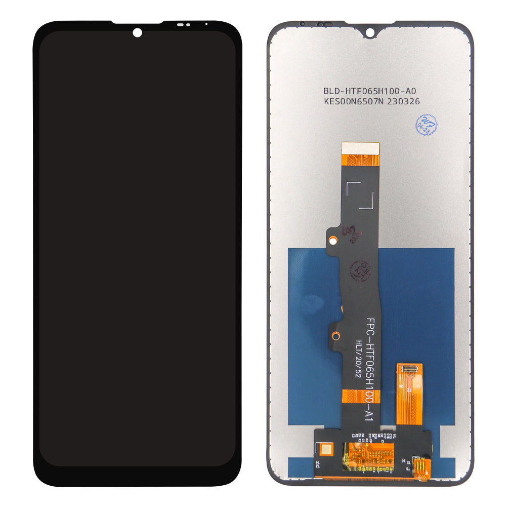 Motorola Moto E7 Power Display And Digitizer Without Frame Black OEM