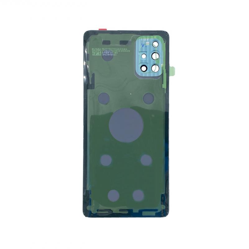 Samsung Galaxy A71 A715F Back Cover Prism Crush Blue With Lens (OEM)
