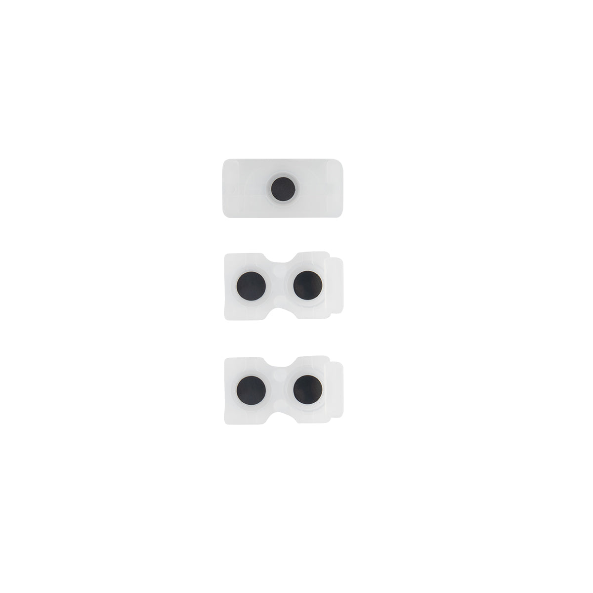 For Sony Playstation 4 Controller Button Rubber Set Black OEM (5pcs)
