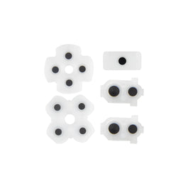 For Sony Playstation 4 Controller Button Rubber Set (JDM-030) Black OEM