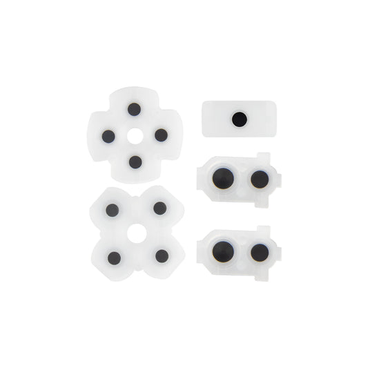 For Sony Playstation 4 Controller Button Rubber Set (JDM-030) Black OEM