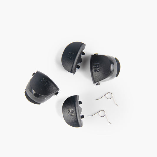 For Sony Playstation 4 Controller Trigger L1, R1 Black OEM