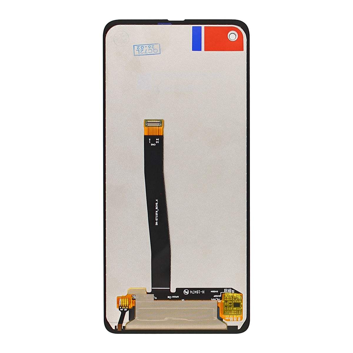 Samsung Galaxy Xcover Pro G715F Display And Digitizer Without Frame Black Service Pack