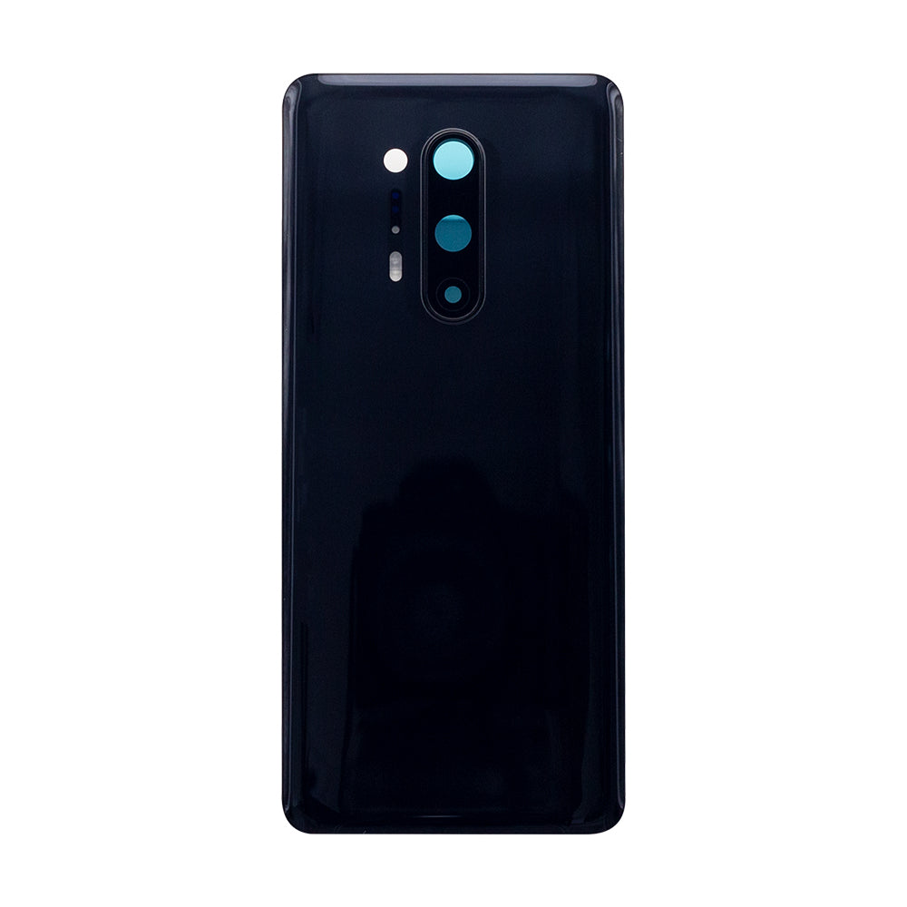 Oneplus 8 Pro Back Cover With Lens Onyx Black OEM