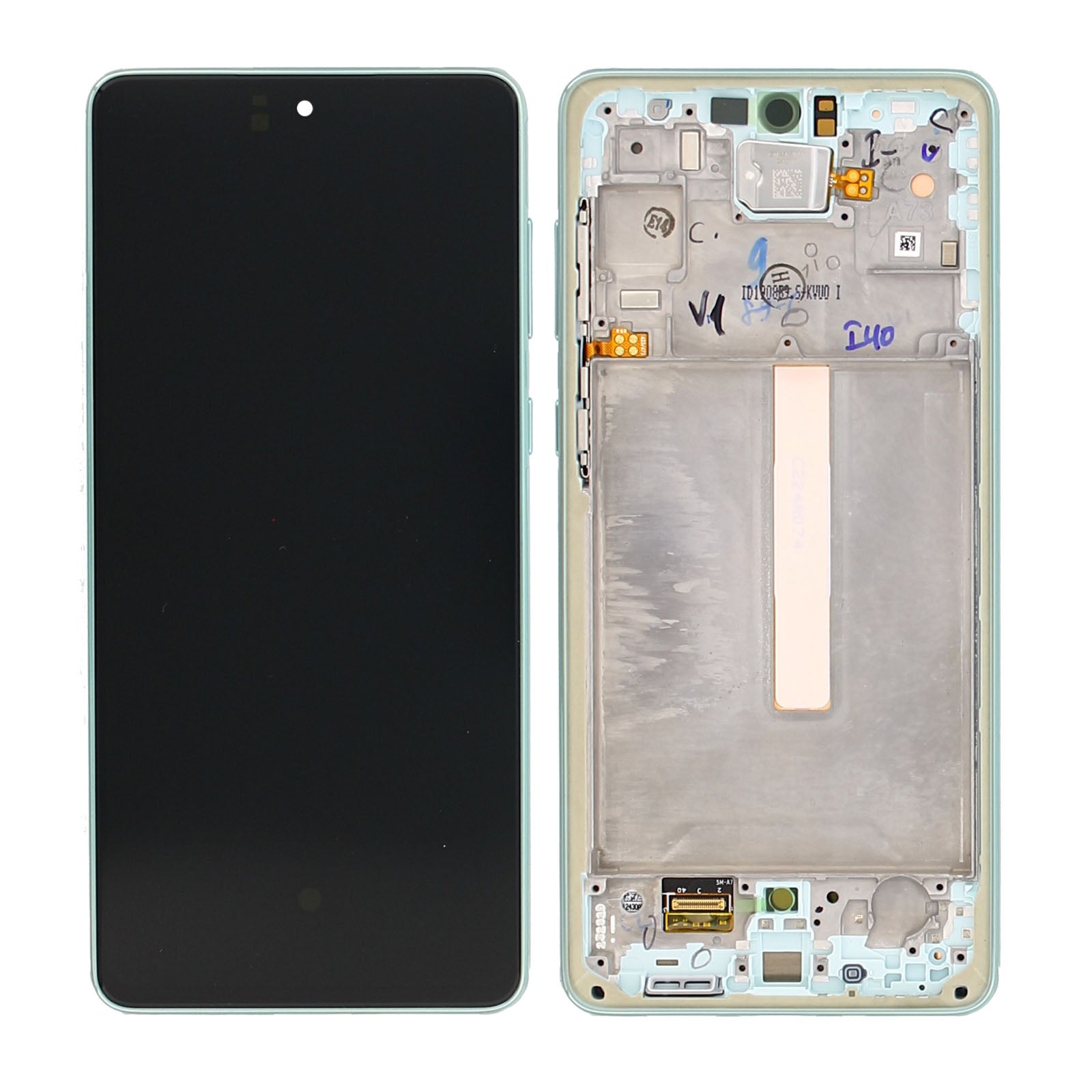 Samsung Galaxy A73 5G A736 Display And Digitizer With Frame Mint Service Pack