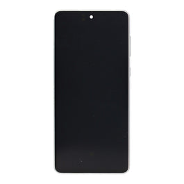 Samsung Galaxy A73 5G A736 Display And Digitizer With Frame White Service Pack