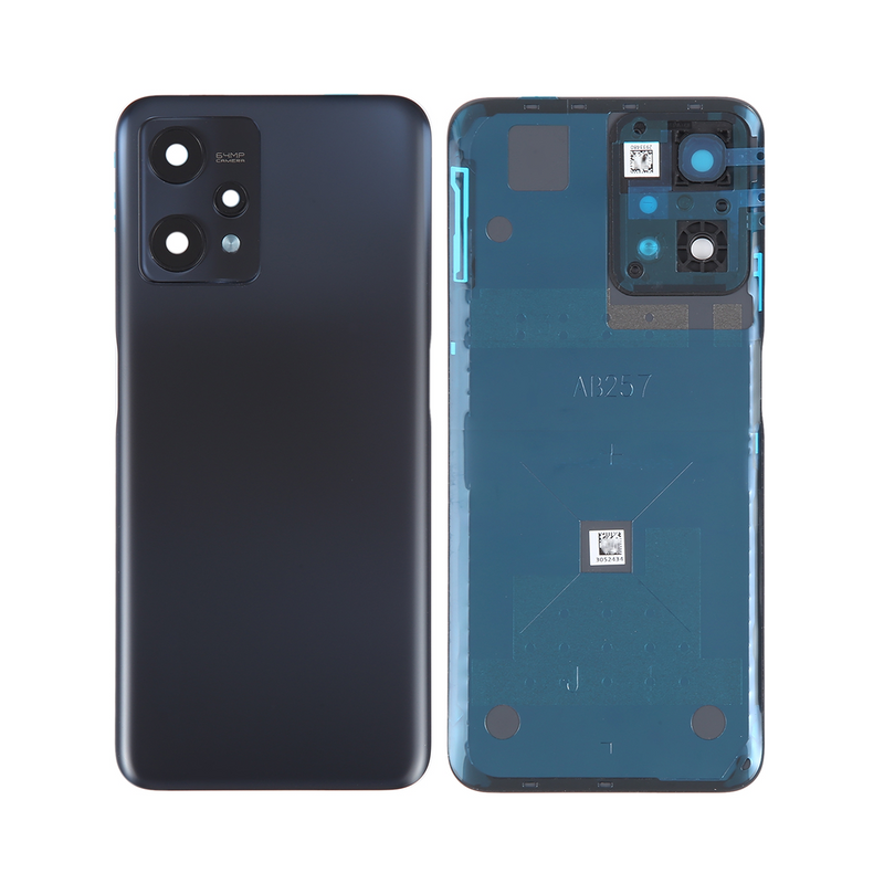 Realme 9 Pro Back Cover Midnight Black With Lens