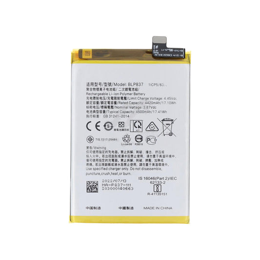 Realme 9 Pro Plus Battery BLP837 OEM