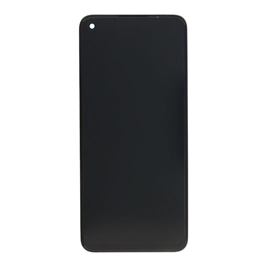 Realme 9i Display And Digitizer With Frame Black Service Pack