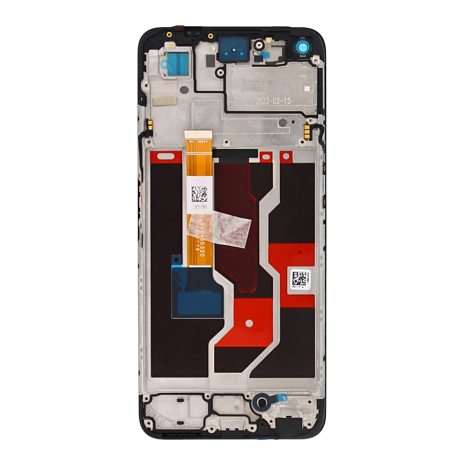 Realme 9i Display And Digitizer With Frame Black Service Pack