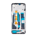 Realme 8i, Narzo 50 Display And Digitizer With Frame Black Service Pack