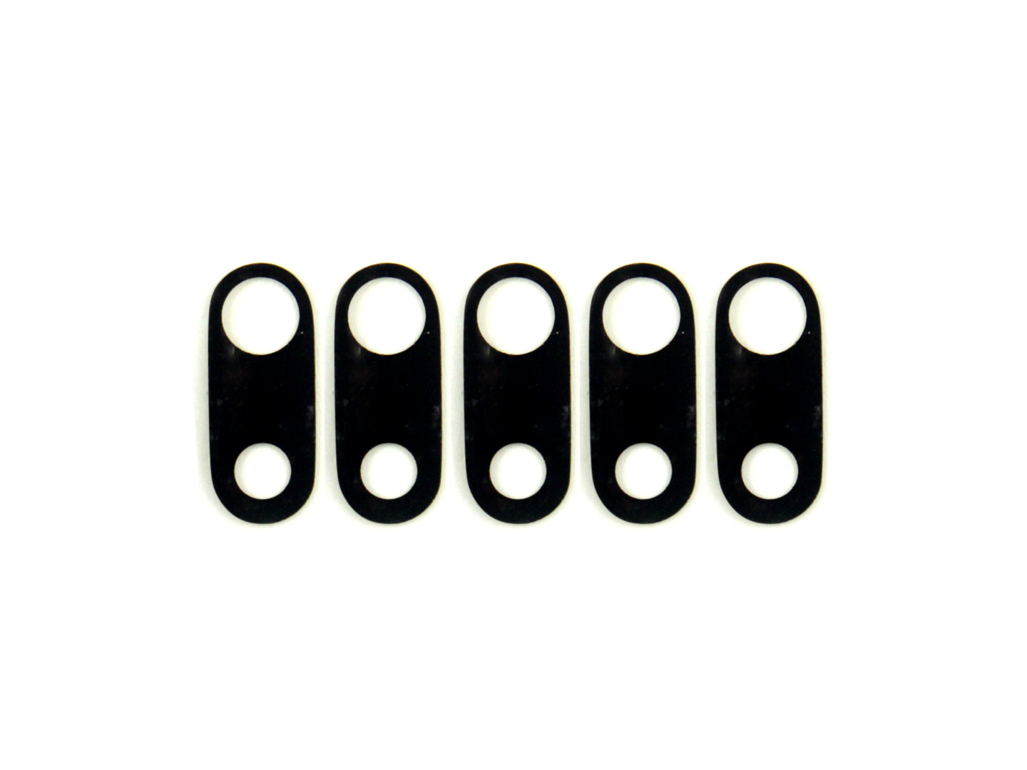 For Apple iPhone 7 Plus, iPhone 8 Plus Camera Lens Cover Set Black OEM (5pcs)