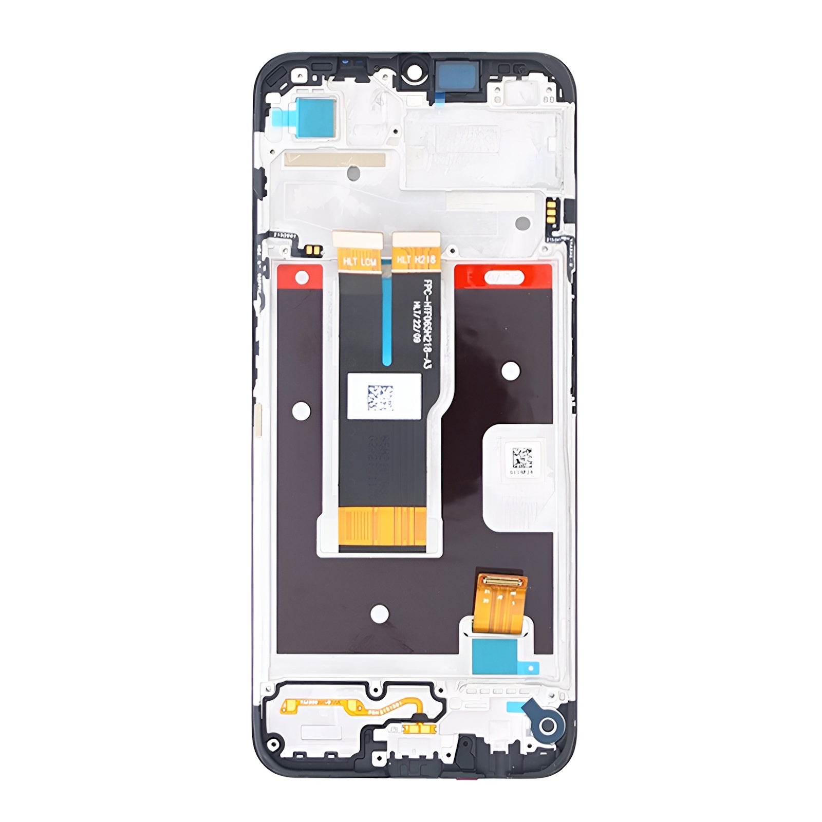 Realme C31 Display And Digitizer With Frame Black Service Pack