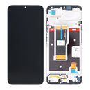 Realme C31 Display And Digitizer With Frame Black Service Pack