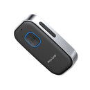 Rixus RXBT33 Bluetooth 5.0 And AUX Receiver Black Silver