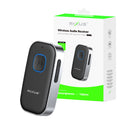 Rixus RXBT33 Bluetooth 5.0 And AUX Receiver Black Silver