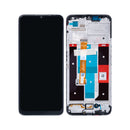Realme C35, Narzo 50A Prime Display And Digitizer With Frame Black Service Pack