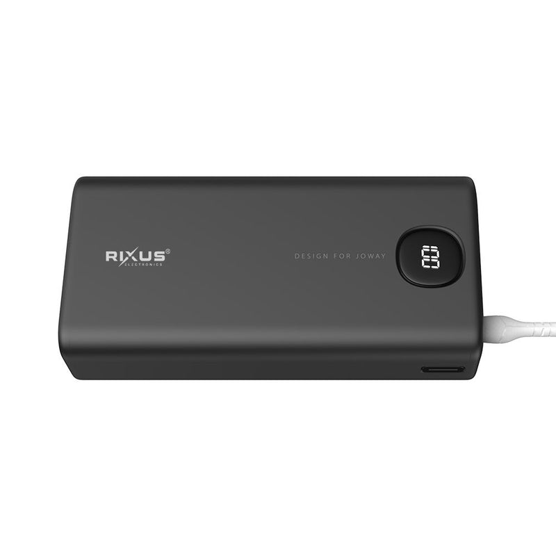 Rixus RXPB40 High Capacity Power Bank 40.000mAh Black