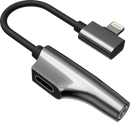 Rixus RXL07 Adapter Charge And Audio Cable For Lightning