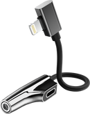 Rixus RXL07 Adapter Charge And Audio Cable For Lightning