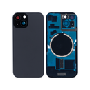 For iPhone 15 Plus Extra Glass With Enlarged Camera Frame Black Compatible