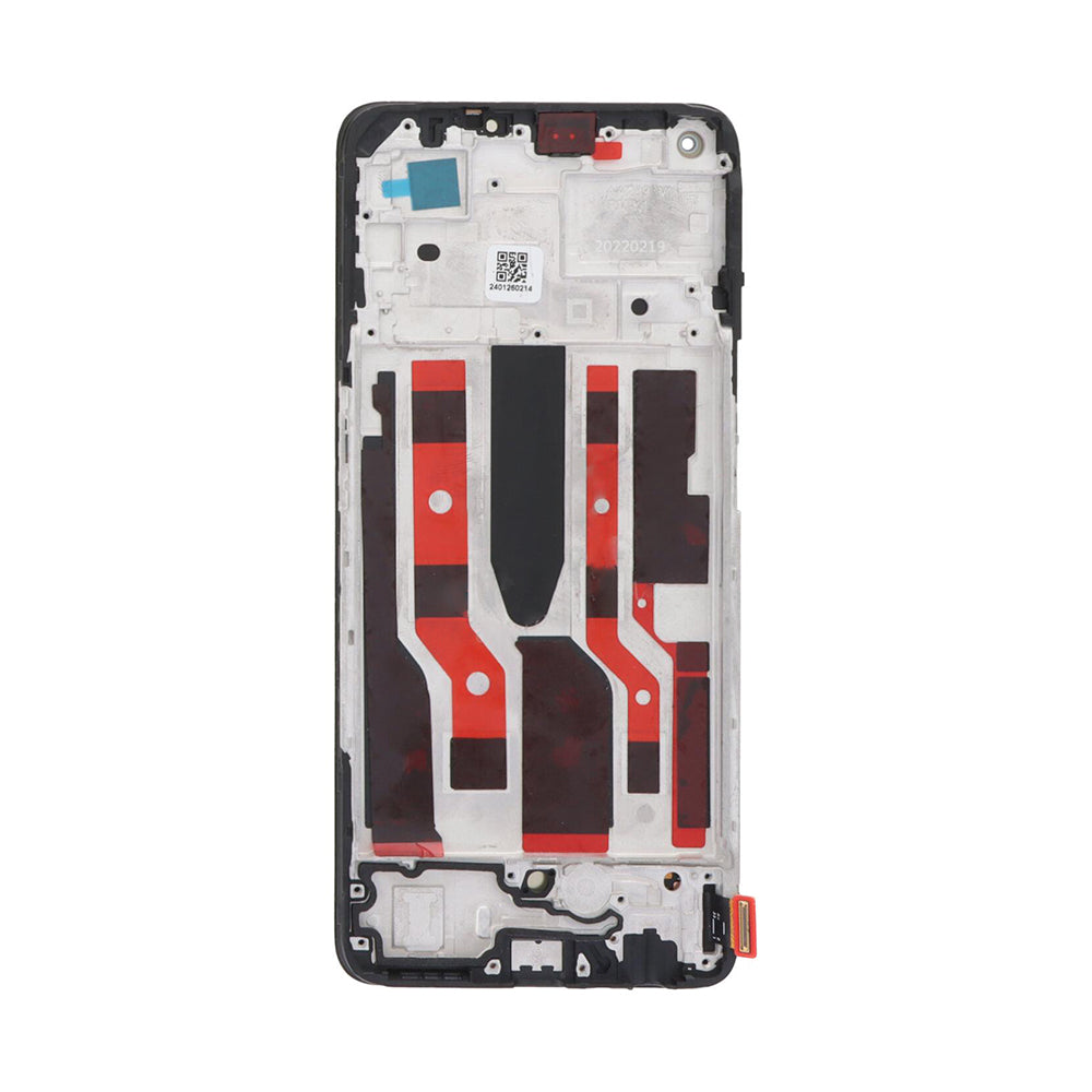 Oppo Reno7 Z 5G, Reno8 Lite 5G Display And Digitizer With Frame Black OEM