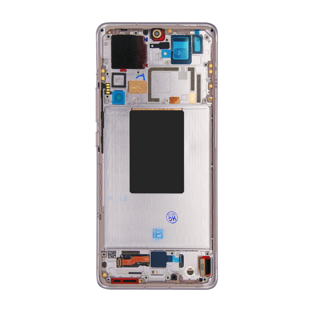 Xiaomi 12 Pro Display And Digitizer With Frame Purple Service Pack