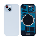 For iPhone 15 Plus Extra Glass With Enlarged Camera Frame Blue Compatible