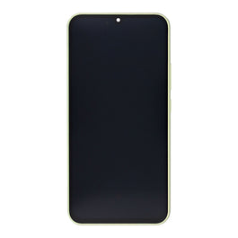 Samsung Galaxy A34 5G A346B Display And Digitizer With Frame Lime Service Pack