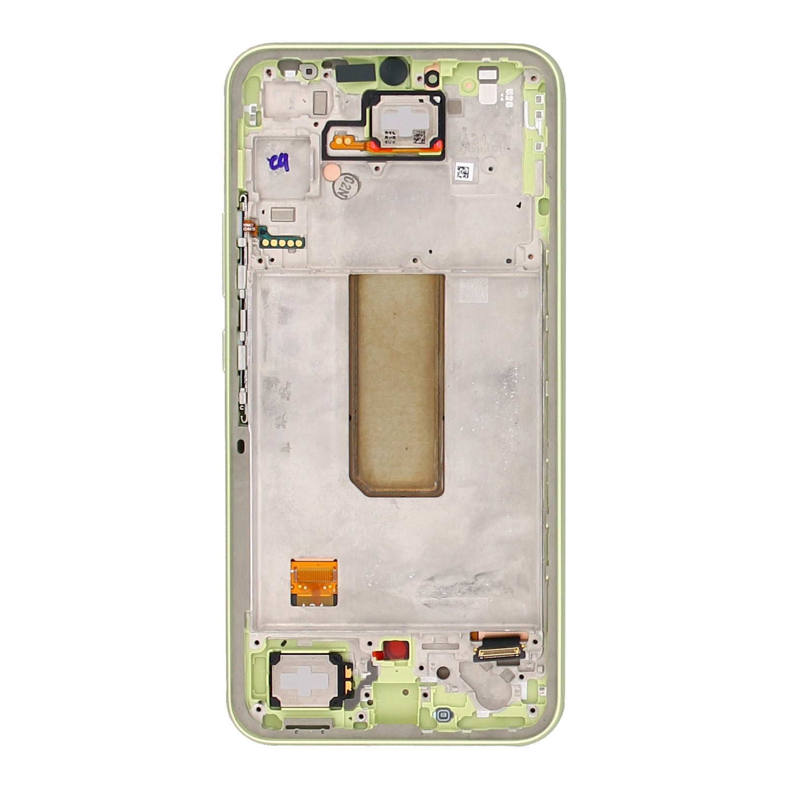 Samsung Galaxy A34 5G A346B Display And Digitizer With Frame Lime Service Pack