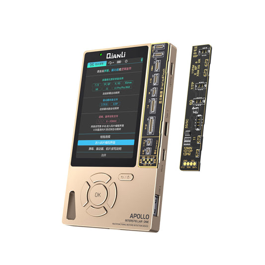 QIANLI Apollo Programmer,tester (True Tone,Battery,Vibrator,MFI, Eeprom) With Built-in Battery Coll.Edit.