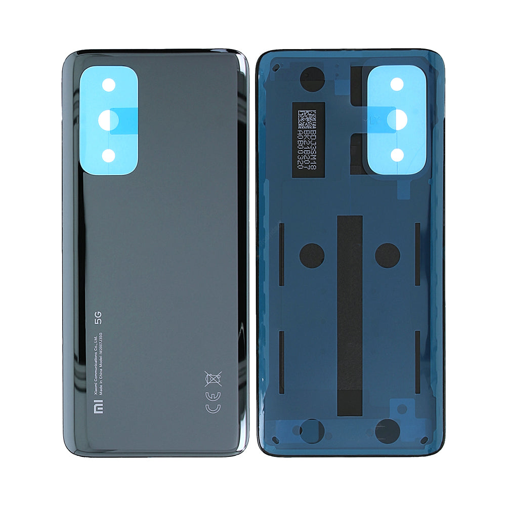 Xiaomi Mi 10T 5G, Mi 10T Pro 5G Back Cover Without Lens Cosmic Black OEM