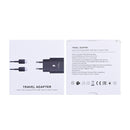 Fast Charger Travel Adapter With USB-C Cable 100cm 25W Black Retail Box