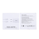 Fast Charge Travel Adapter With USB-C Cable 100cm 25W White Retail Box
