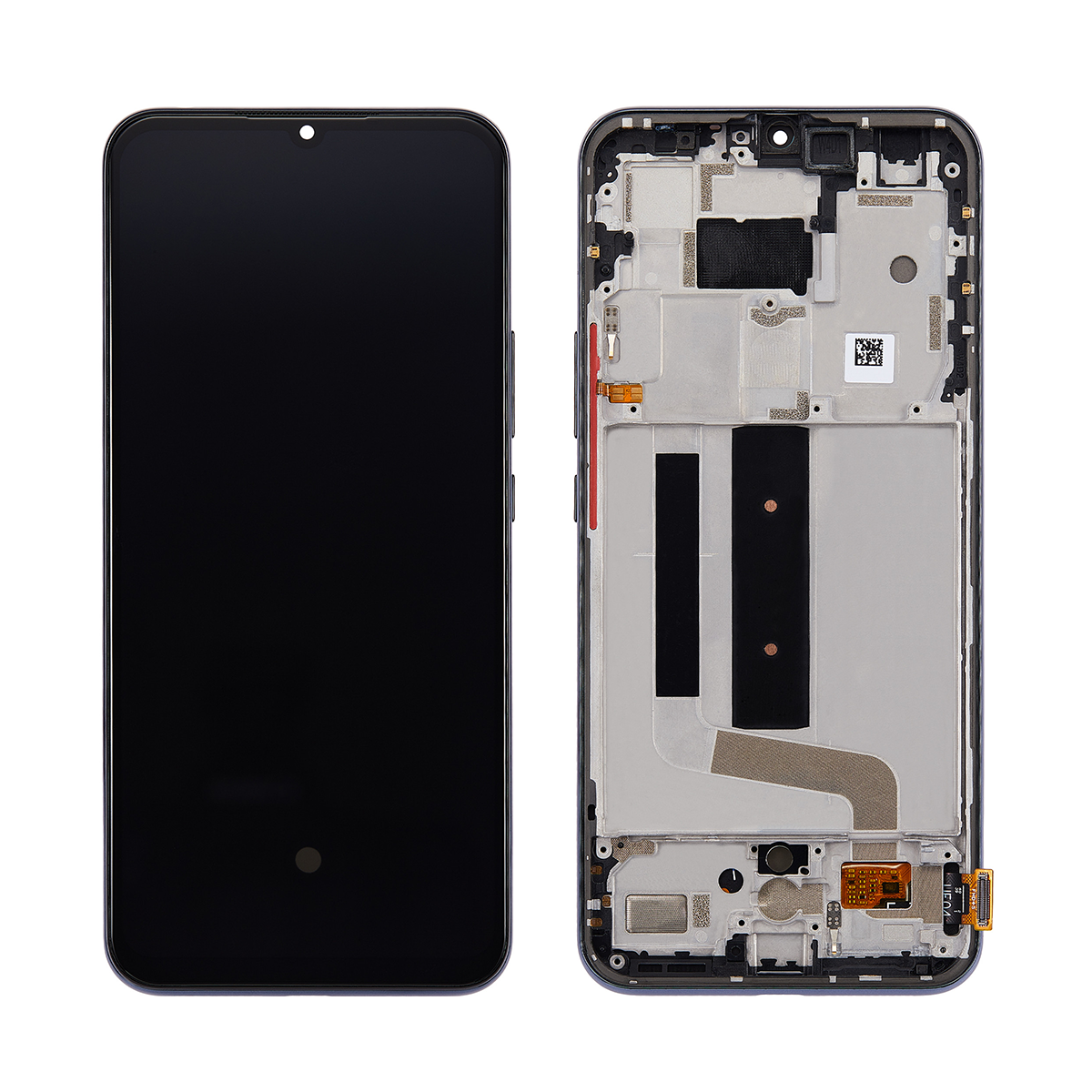 Xiaomi Mi 10 Lite 5G Display And Digitizer With Frame Cosmic Grey OEM