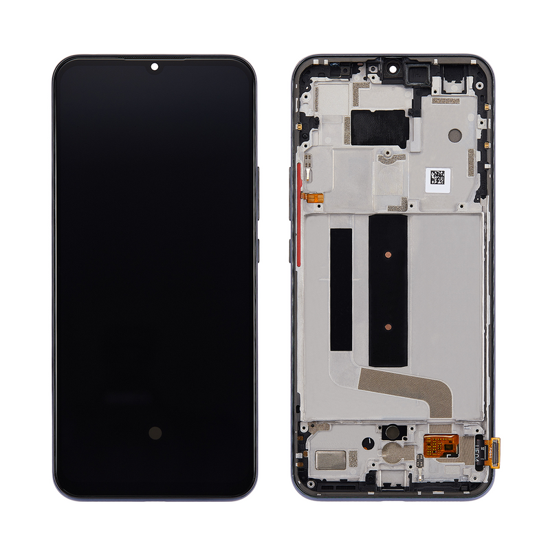 Xiaomi Mi 10 Lite 5G (M2002J9G) Display And Digitizer With Frame Cosmic Grey OEM