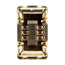 For iPhone 7 / 7 Plus GPS Flex FPC Connector (TUNFX_RF: 14 PIN)