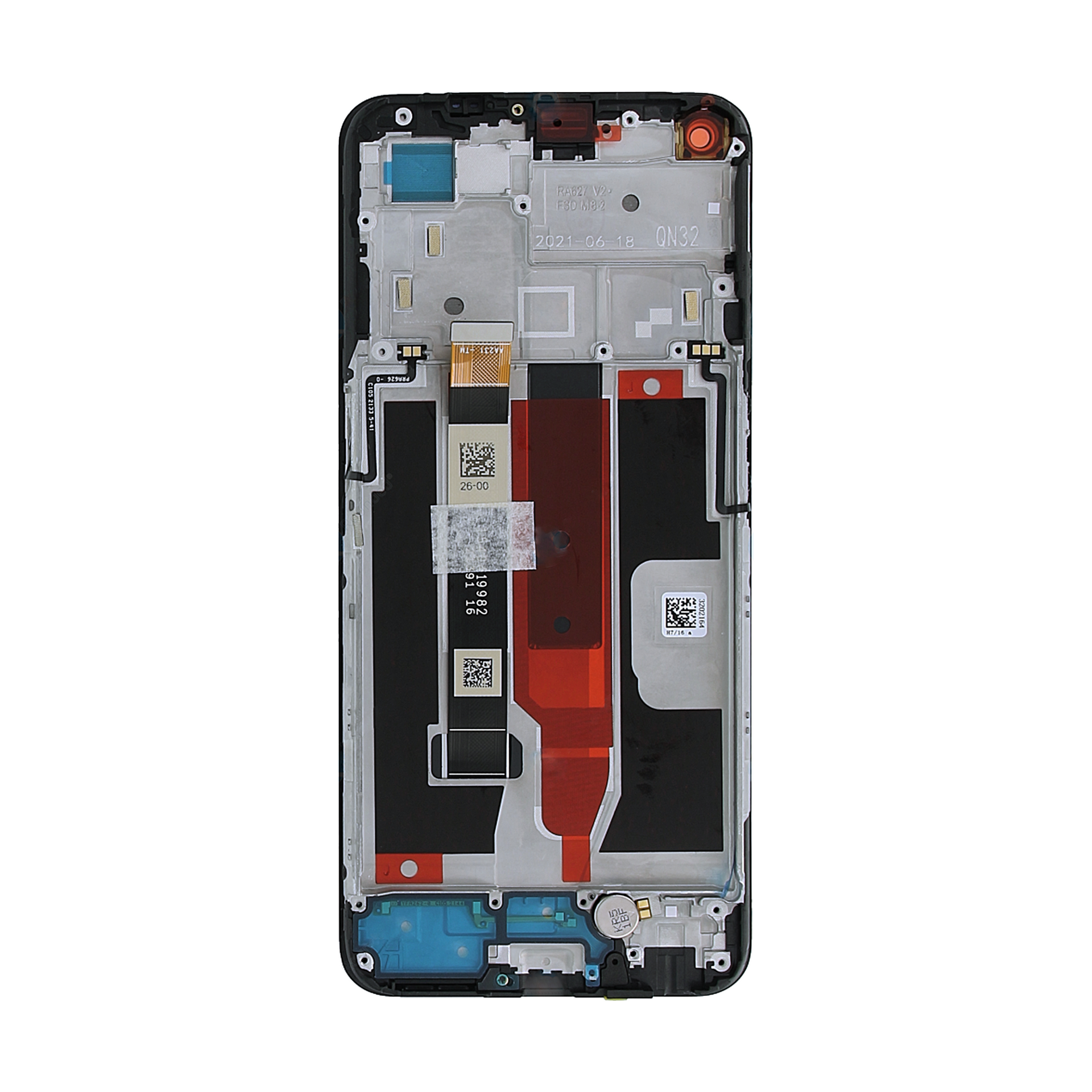Realme 8 5G, Narzo 30 5G Display And Digitizer With Frame Blue OEM