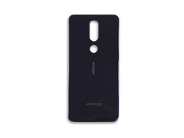 Nokia 7.1 (2018) Back Cover Without Lens Gloss Midnight Blue OEM
