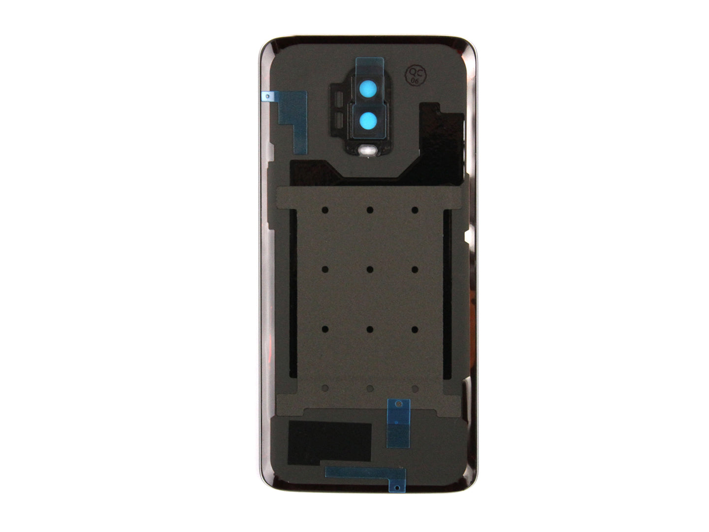 OnePlus 6T Back Cover With Lens Midnight Black OEM