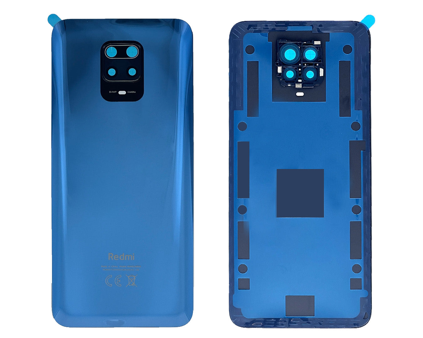Xiaomi Redmi Note 9 Pro Back Cover With Lens Interstellar Grey OEM