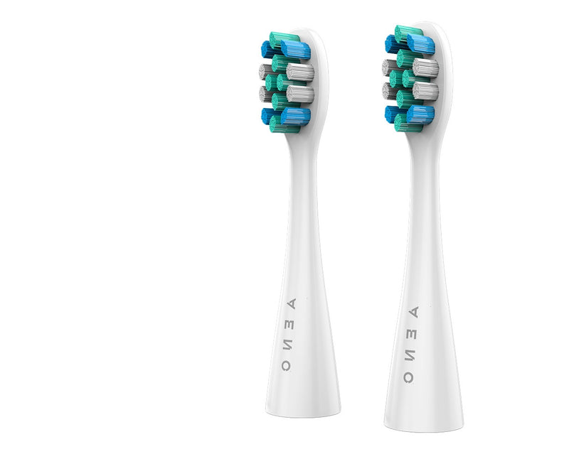 Aeno DB7/DB8 Replacement Toothbrush Heads White (2pcs)