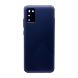 Samsung Galaxy A02s A025F Back Cover With Lens Blue OEM